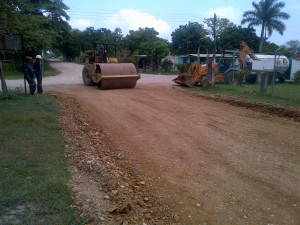 construccion de avenida