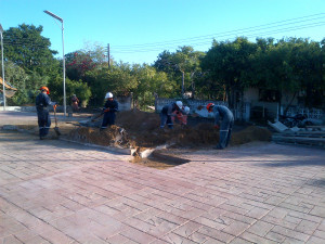 construccion de avenida